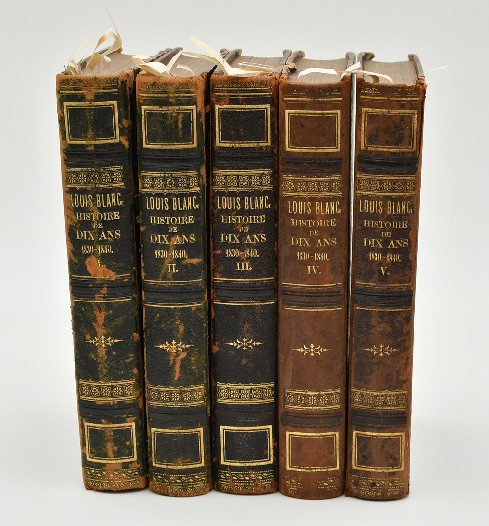 Histoire de Dix Ans 1830-1840. de M Louis Bland 1846.