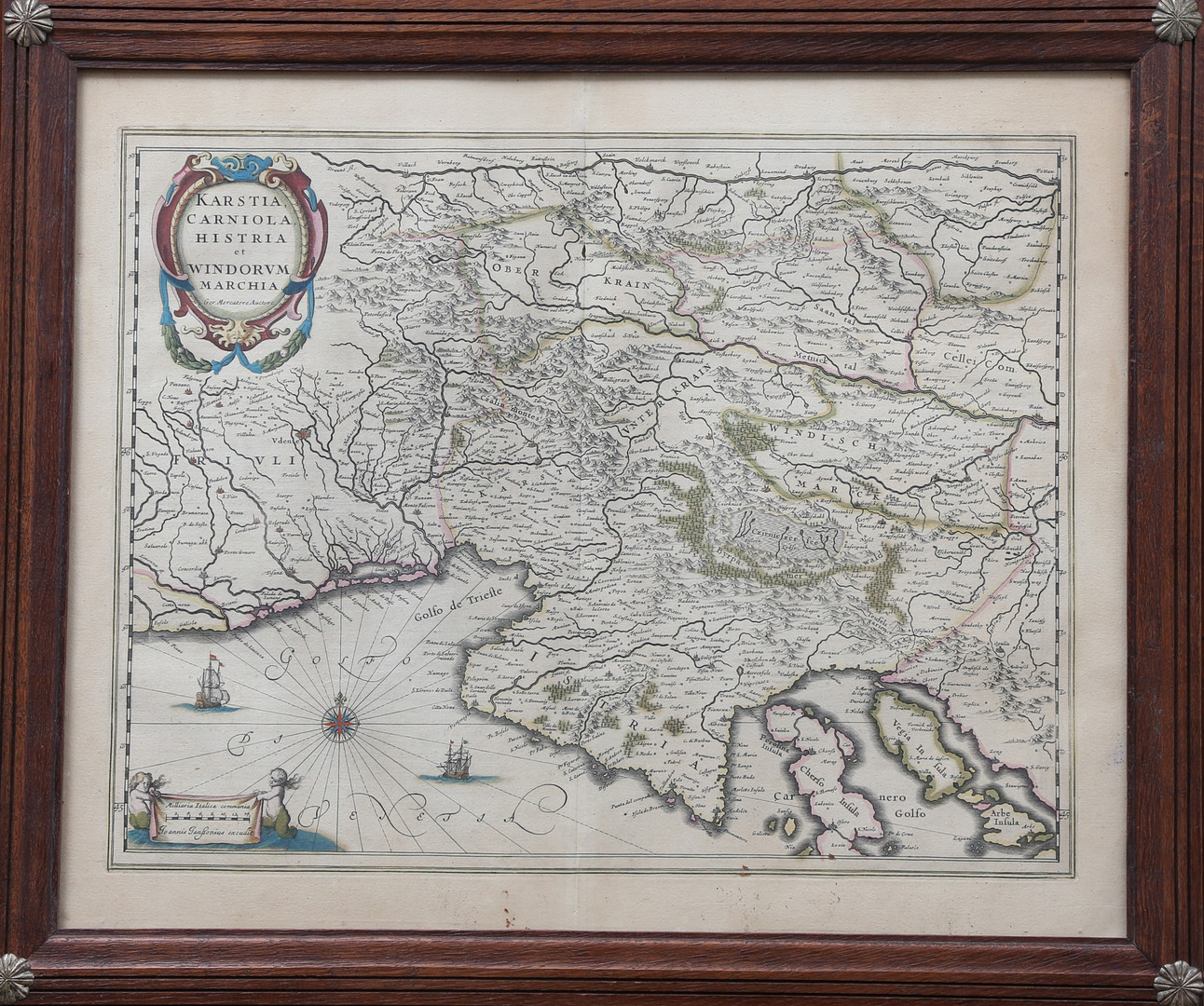 AFTER WILLEM AND JOAN BLAEU. Two maps of Europe of the 17th Century.