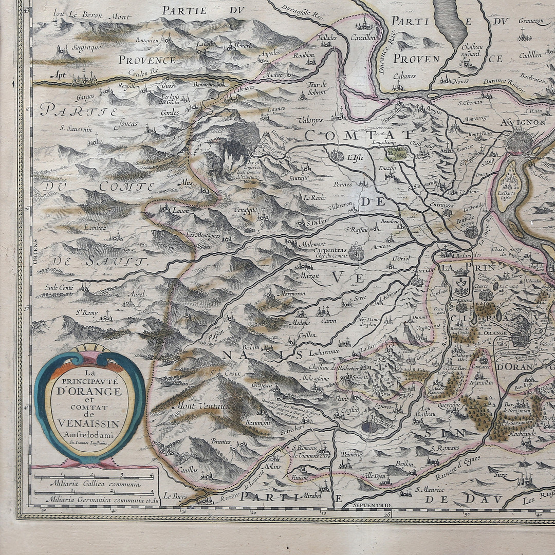 AFTER WILLEM AND JOAN BLAEU. Two maps of Europe of the 17th Century.