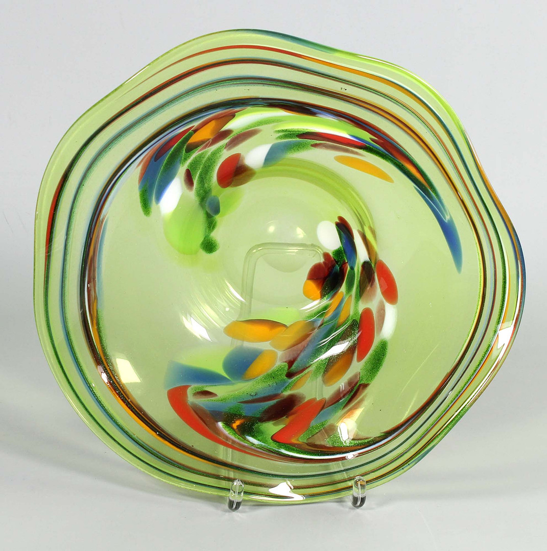 VINTAGE MURANO GLASSCHALE.