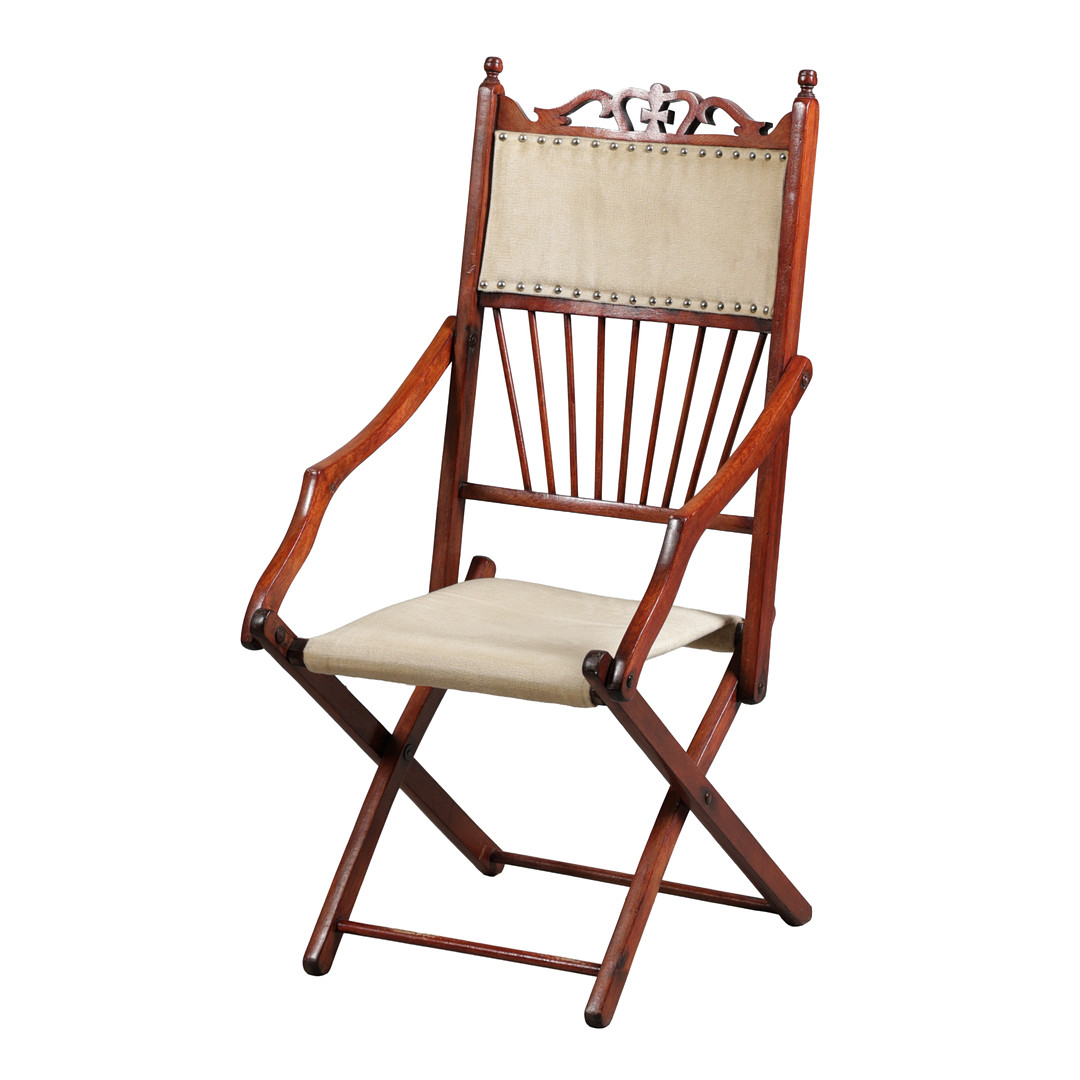 OFFICERS CAMPAIGN CHAIR (REPRODUCTION).