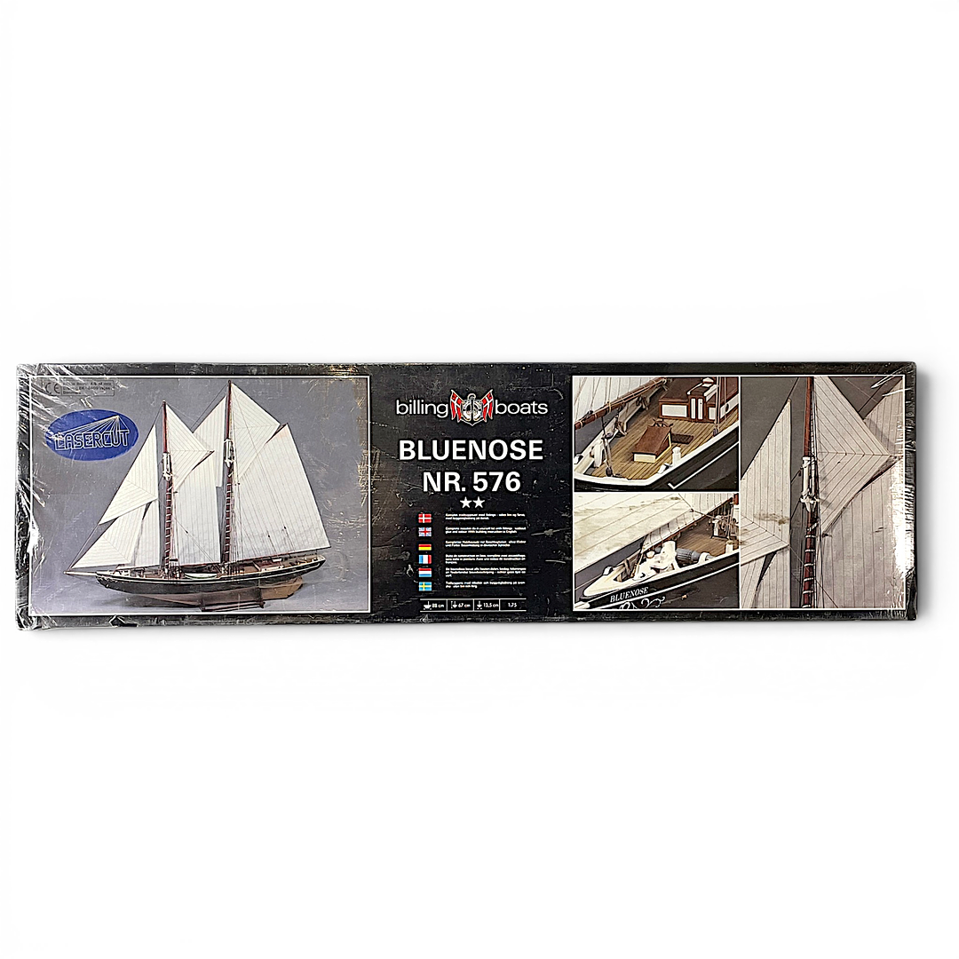 MODELLBÅT, byggsats, "Bluenose Nr. 576", Billing Boats, Danmark.