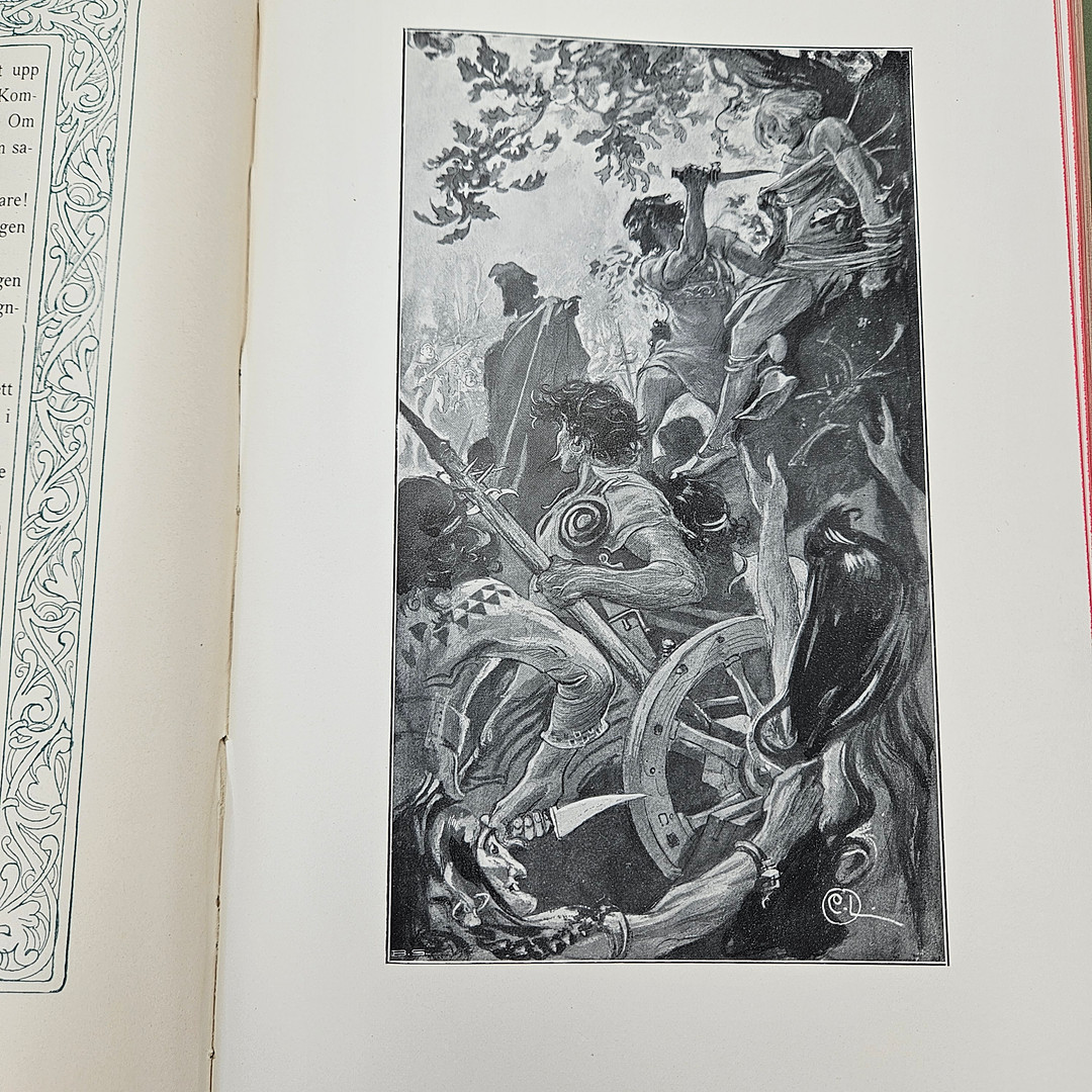 BOK, "Singoalla", Viktor Rydberg, Centraltryckeriet, Stockholm 1904.