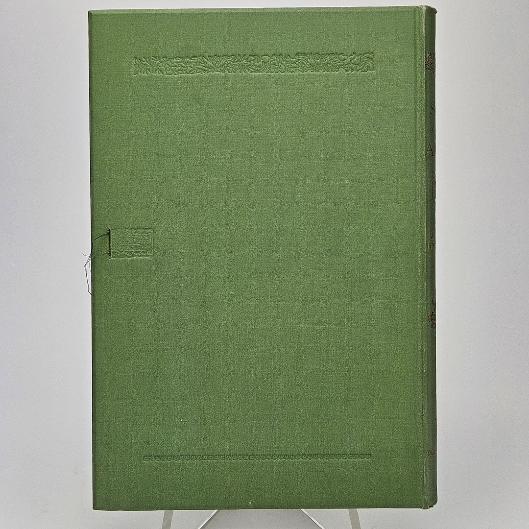 BOK, "Singoalla", Viktor Rydberg, Centraltryckeriet, Stockholm 1904.