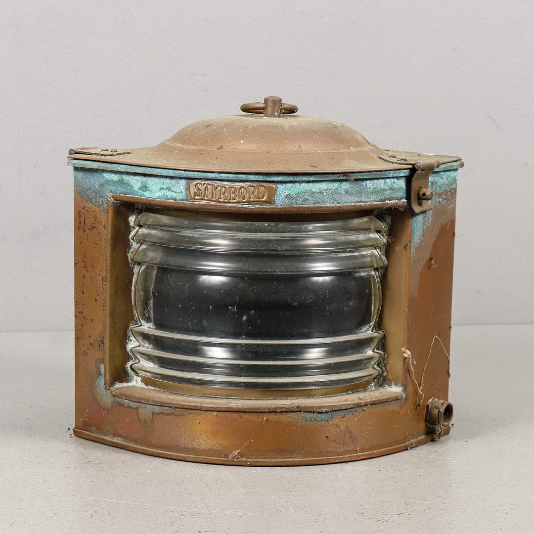 LANTERNA koppar, Styrbord.