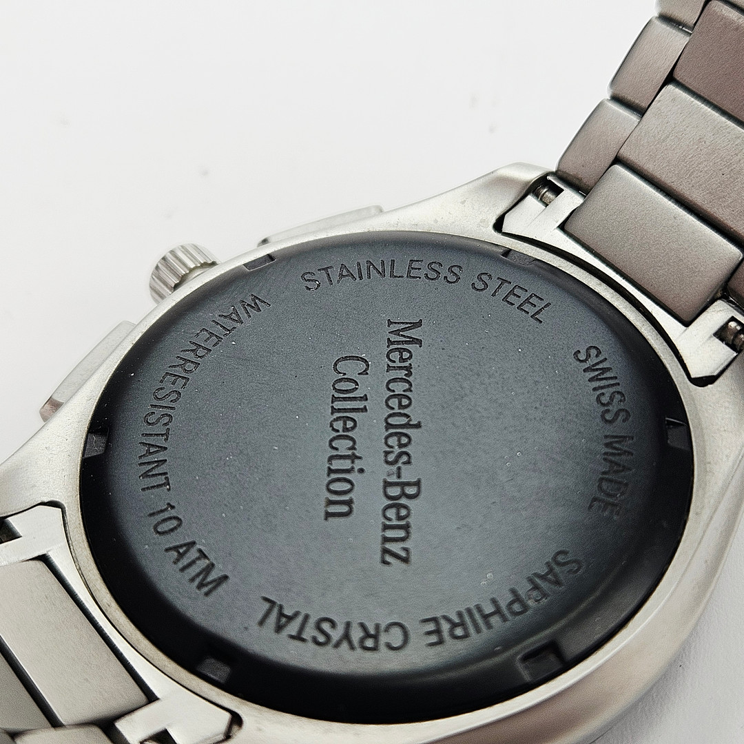 ARMBANDSUR, stål, Mercedes-Benz Collection.