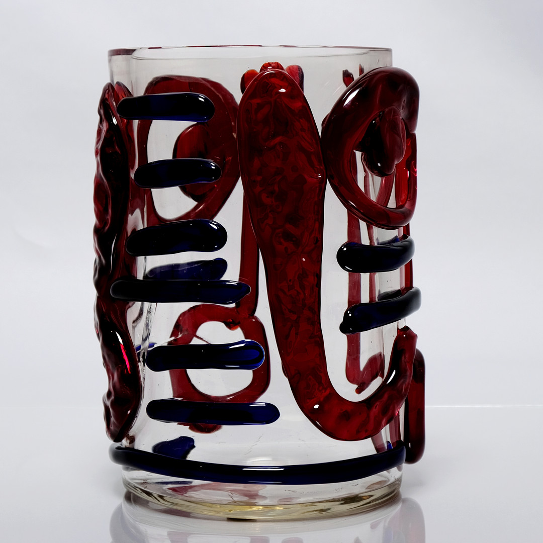 BENGT LINDSTRÖM. Vas, Glas, Berengo, Italien 1900-tal.