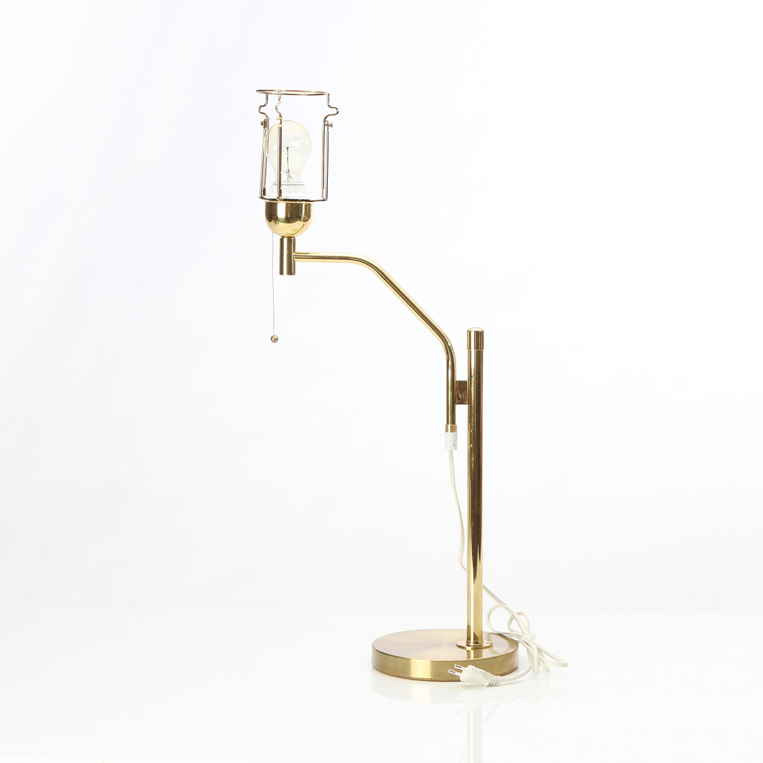 EWÅ, BORDSLAMPA. Mässing. B-24. 1900-talets andra hälft.
