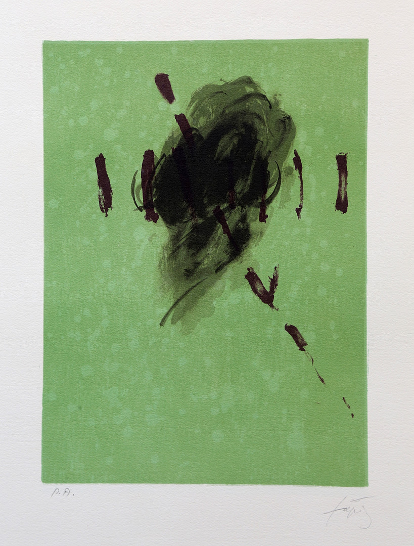 ANTONI TÀPIES. "Fregoli".