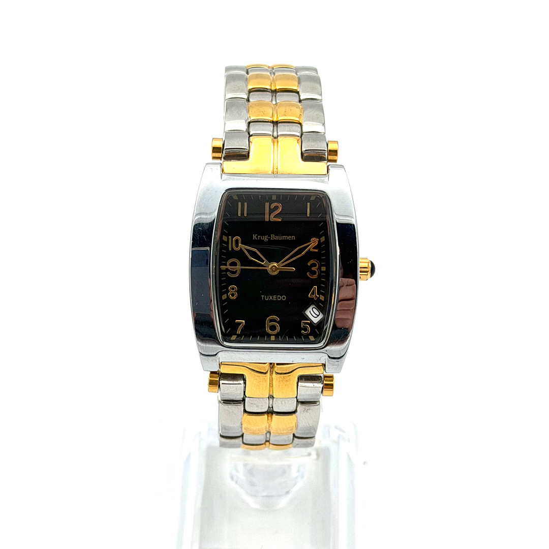 KRUG BAUMEN, Tuxedo, armbandsur, quartz, stål.