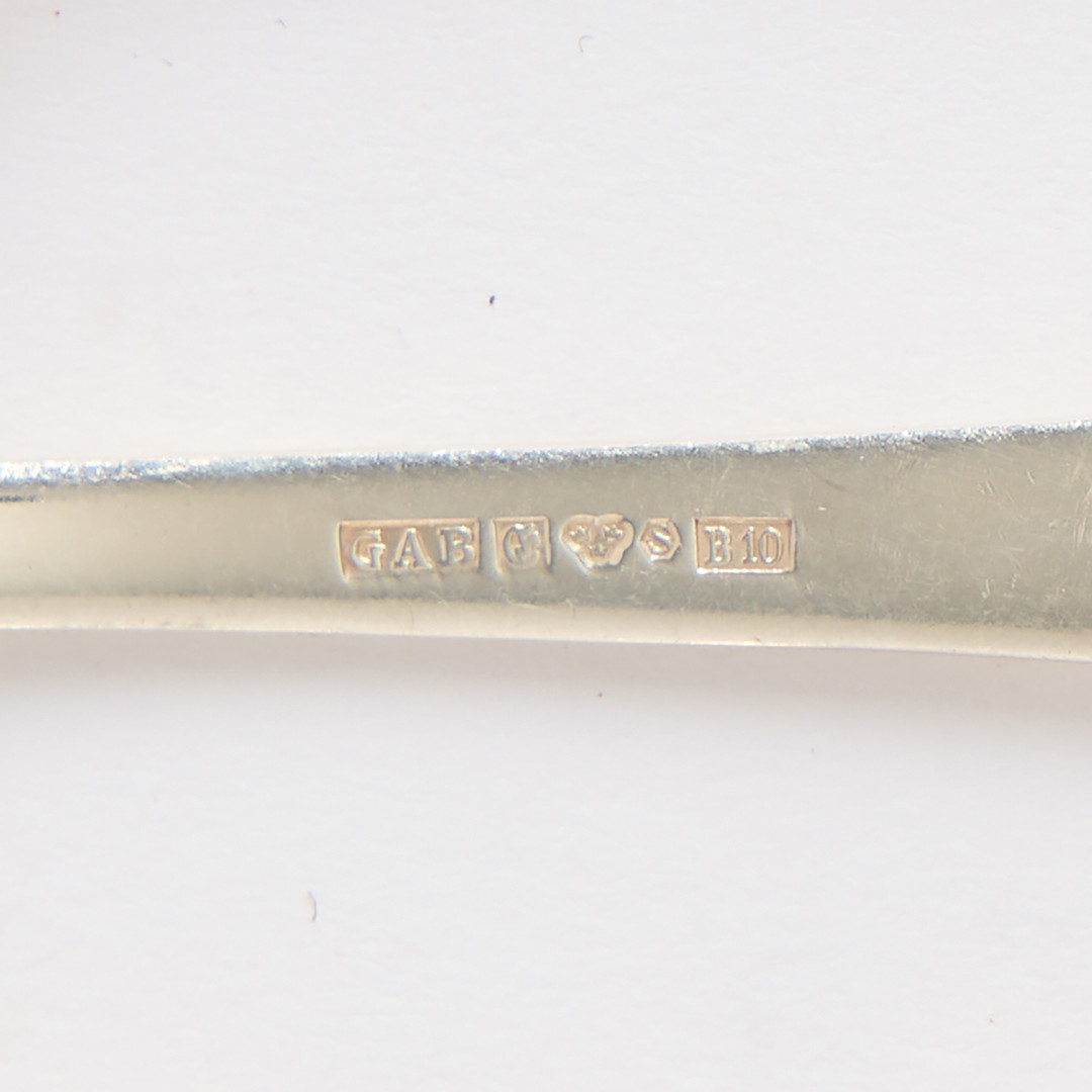 BESTICK, 83 delar, "Chippendale ", silver, GAB Stockholm 1950-tal.