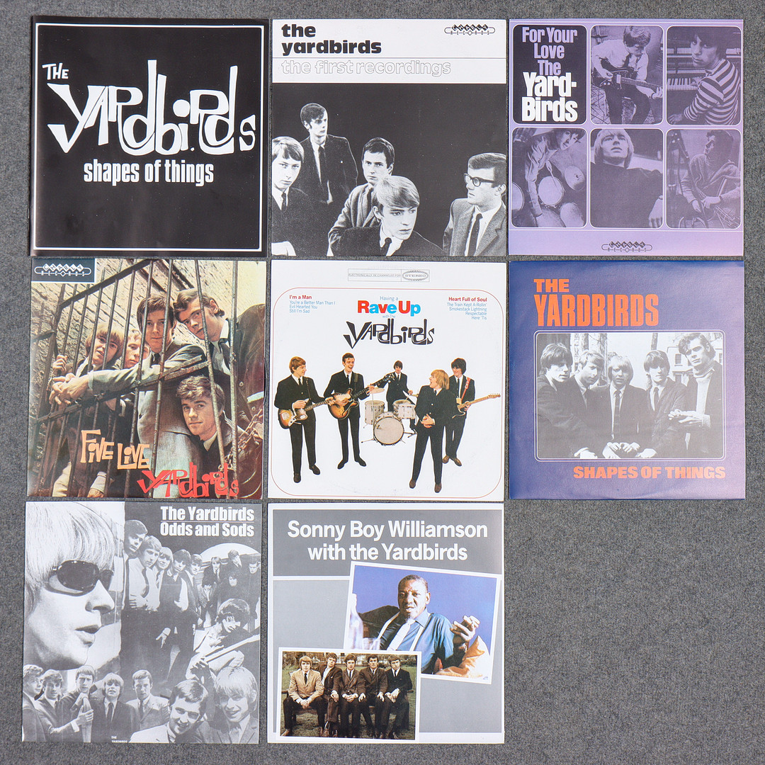 THE YARDBIRDS, SHAPES OF THINGS, BOX 104.