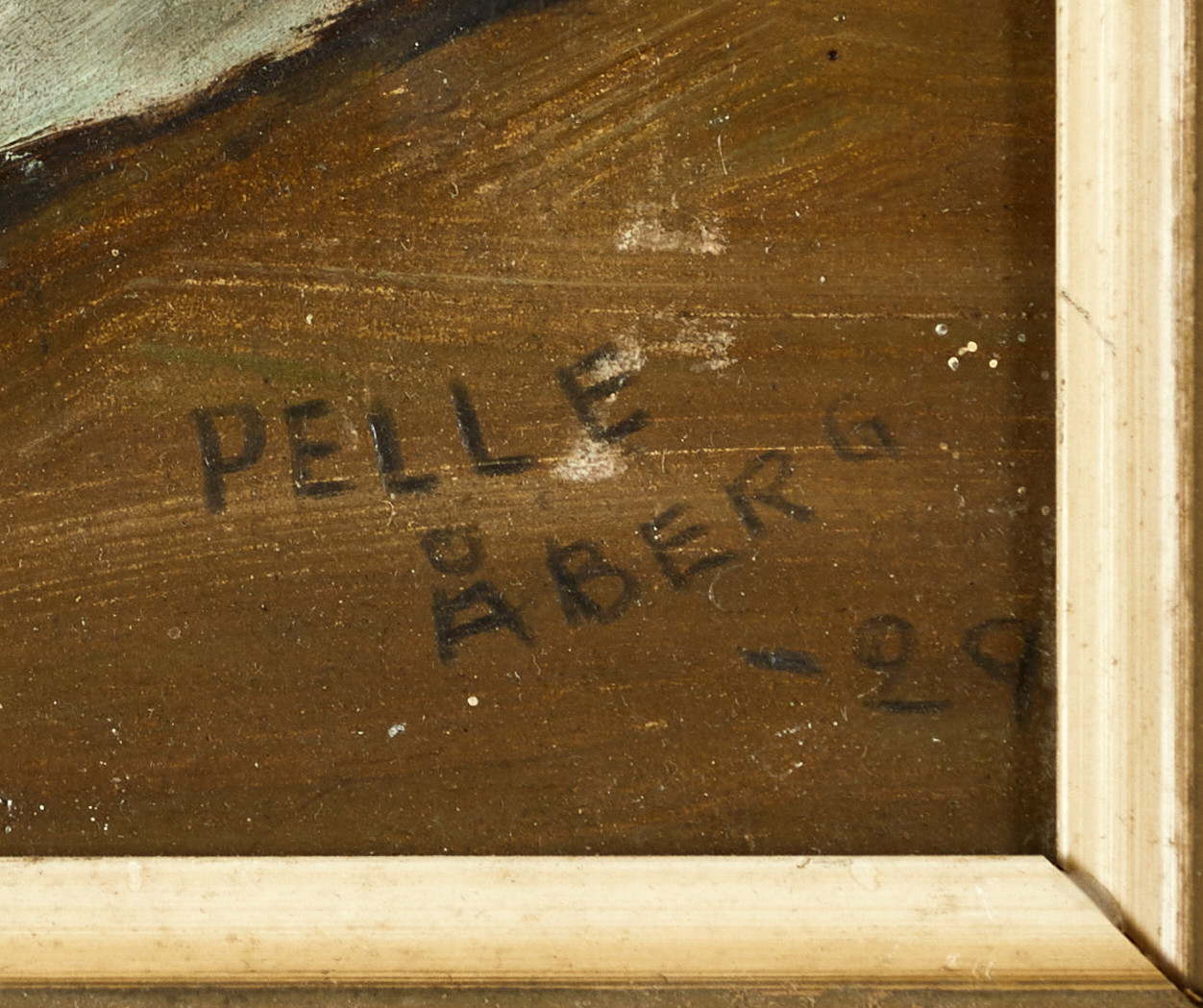 PELLE ÅBERG (1909-1964), Stilleben, signerad och daterad 1929, olja på pannå.