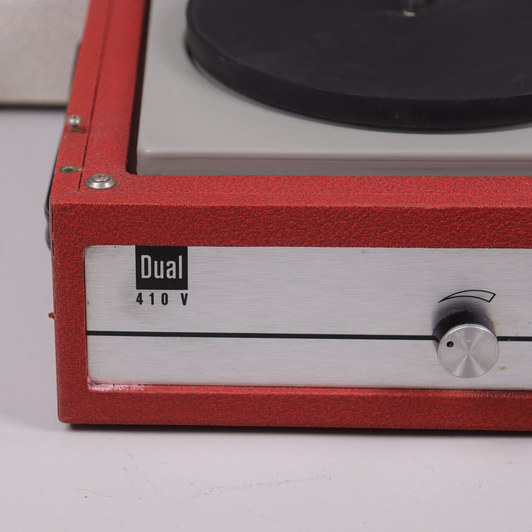 SKIVSPELARE, Dual 410V, 1960-tal.