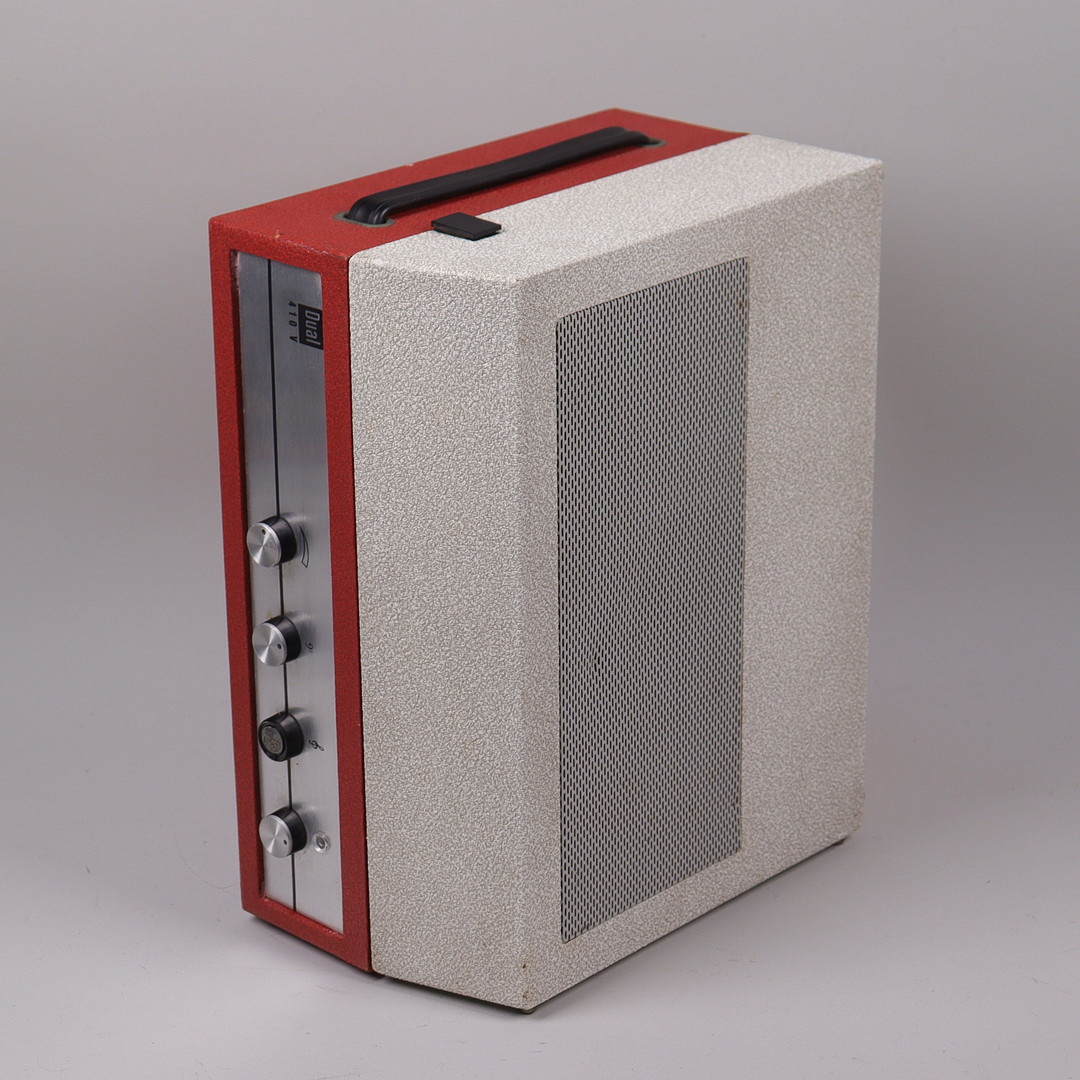 SKIVSPELARE, Dual 410V, 1960-tal.