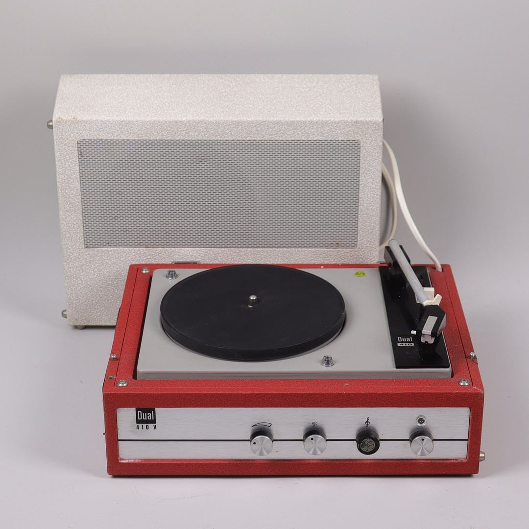 SKIVSPELARE, Dual 410V, 1960-tal.