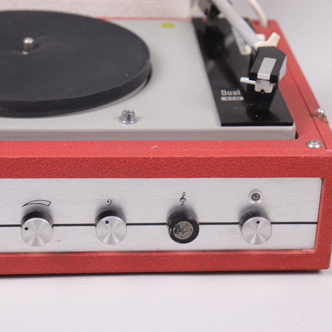 SKIVSPELARE, Dual 410V, 1960-tal.