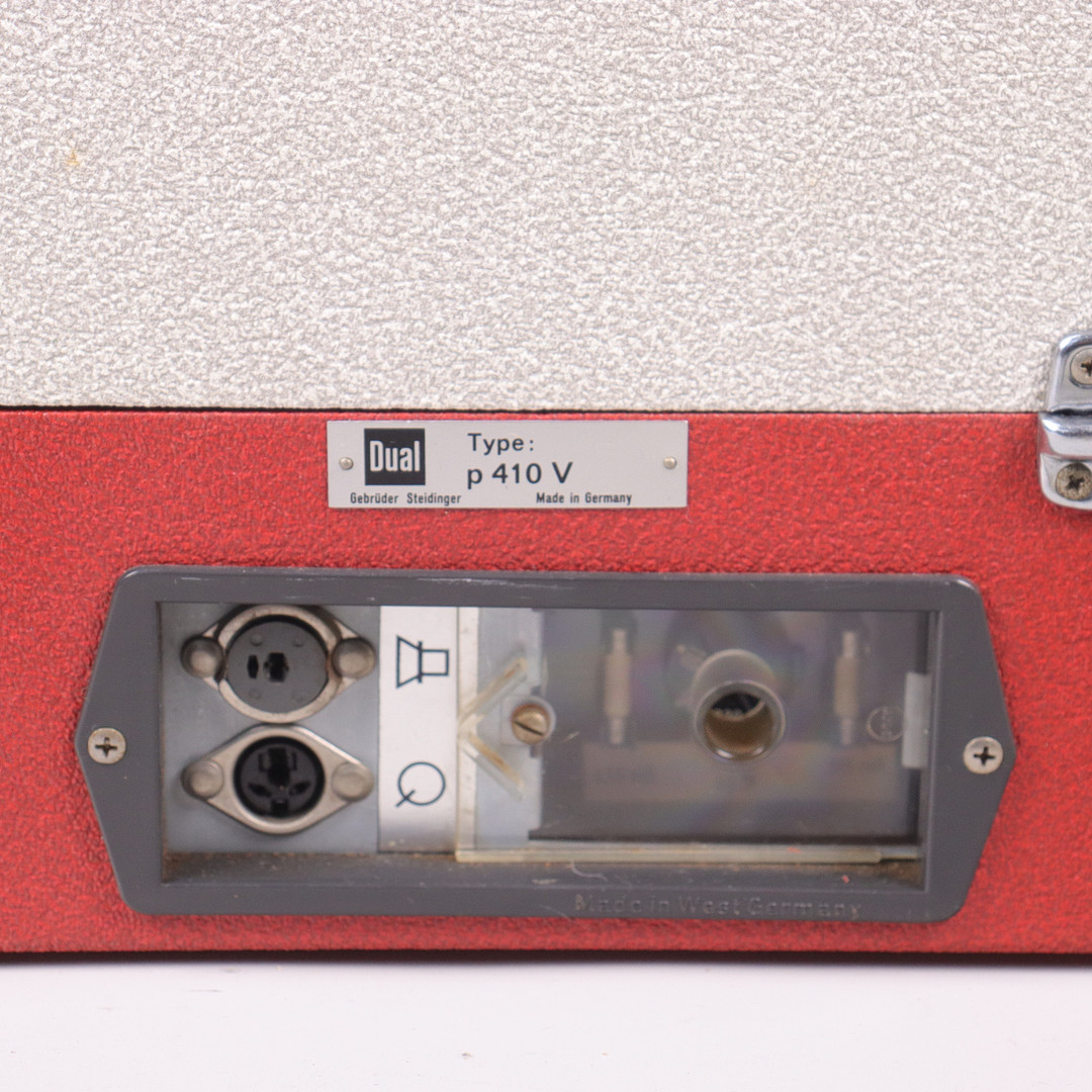 SKIVSPELARE, Dual 410V, 1960-tal.