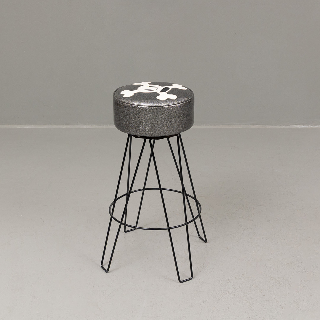 PALL, lackerad metall/gallon, Paul Frank, 2000-tal.