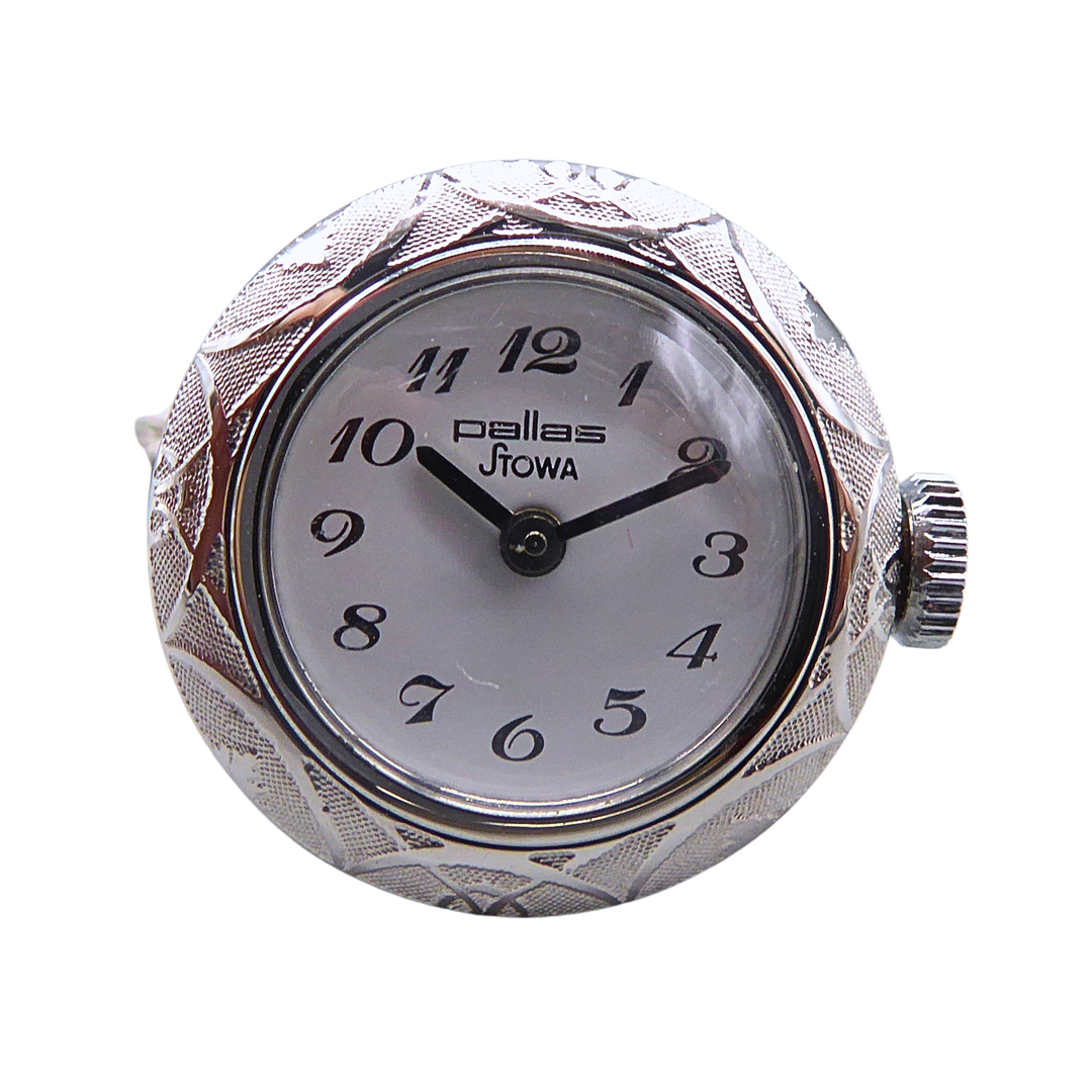 HALSKETTE MIT PALLAS STOWA TASCHENUHR ANHÄNGER.