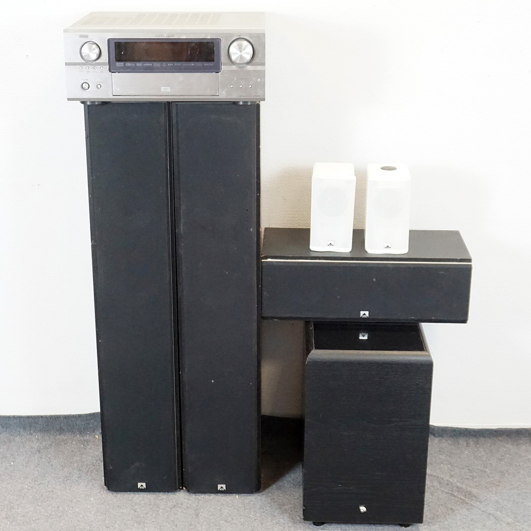 SURROUNDSYSTEM, 6 delar. DENON AVR 3806 samt XTZ 80.1, 80 & 70.12.