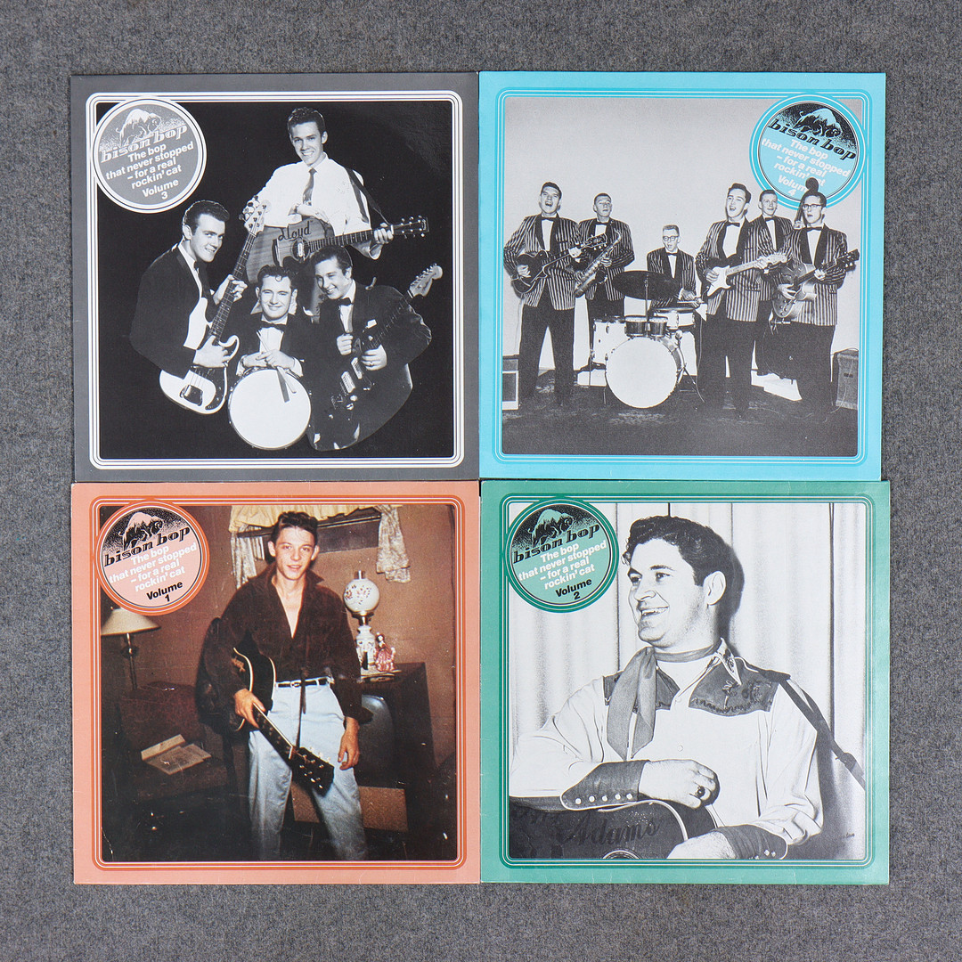 33 LP-SKIVOR, BISON BOP, VOLUME 0-32.