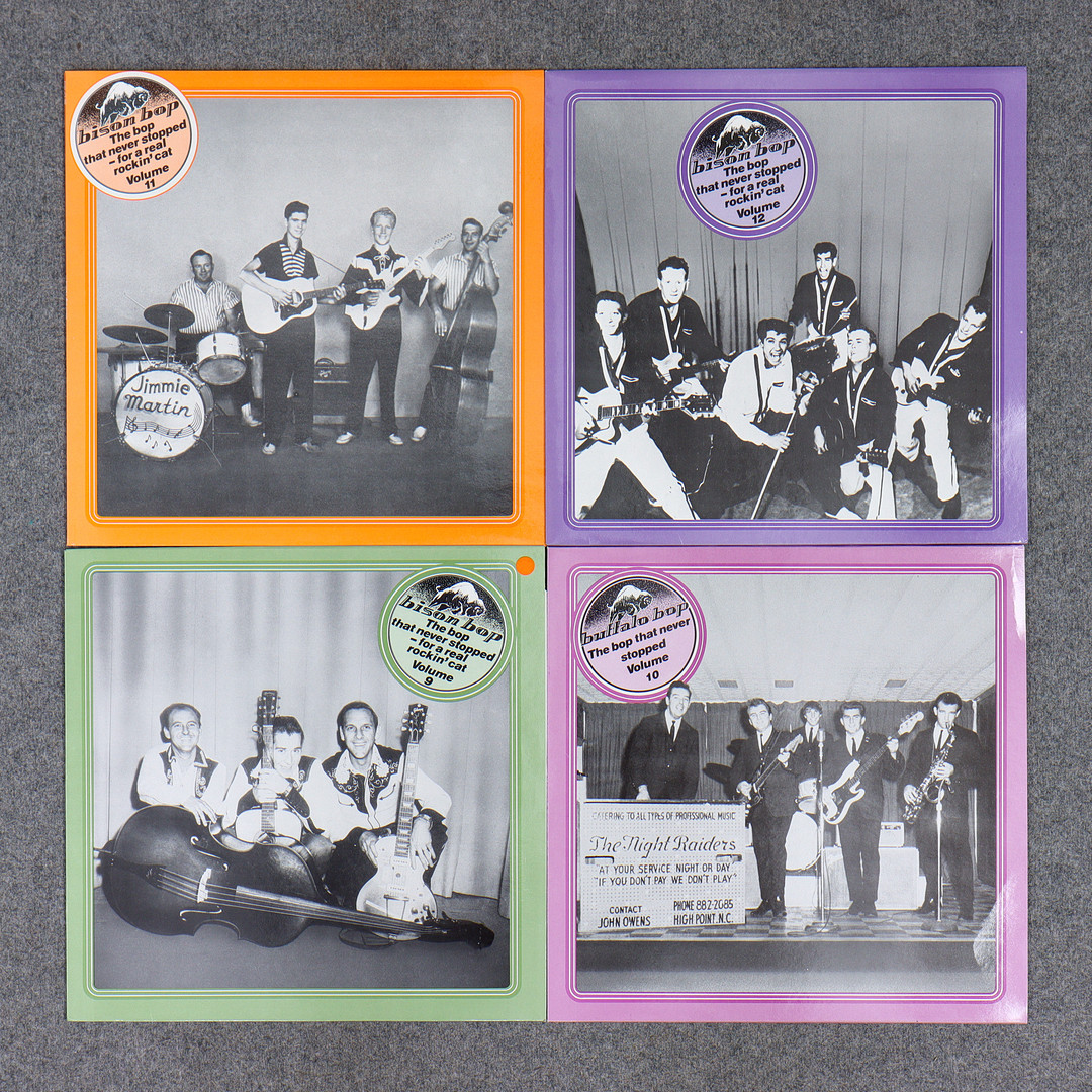 33 LP-SKIVOR, BISON BOP, VOLUME 0-32.