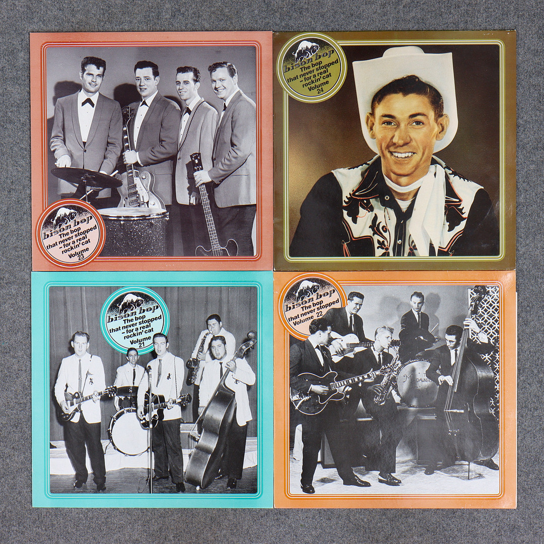 33 LP-SKIVOR, BISON BOP, VOLUME 0-32.
