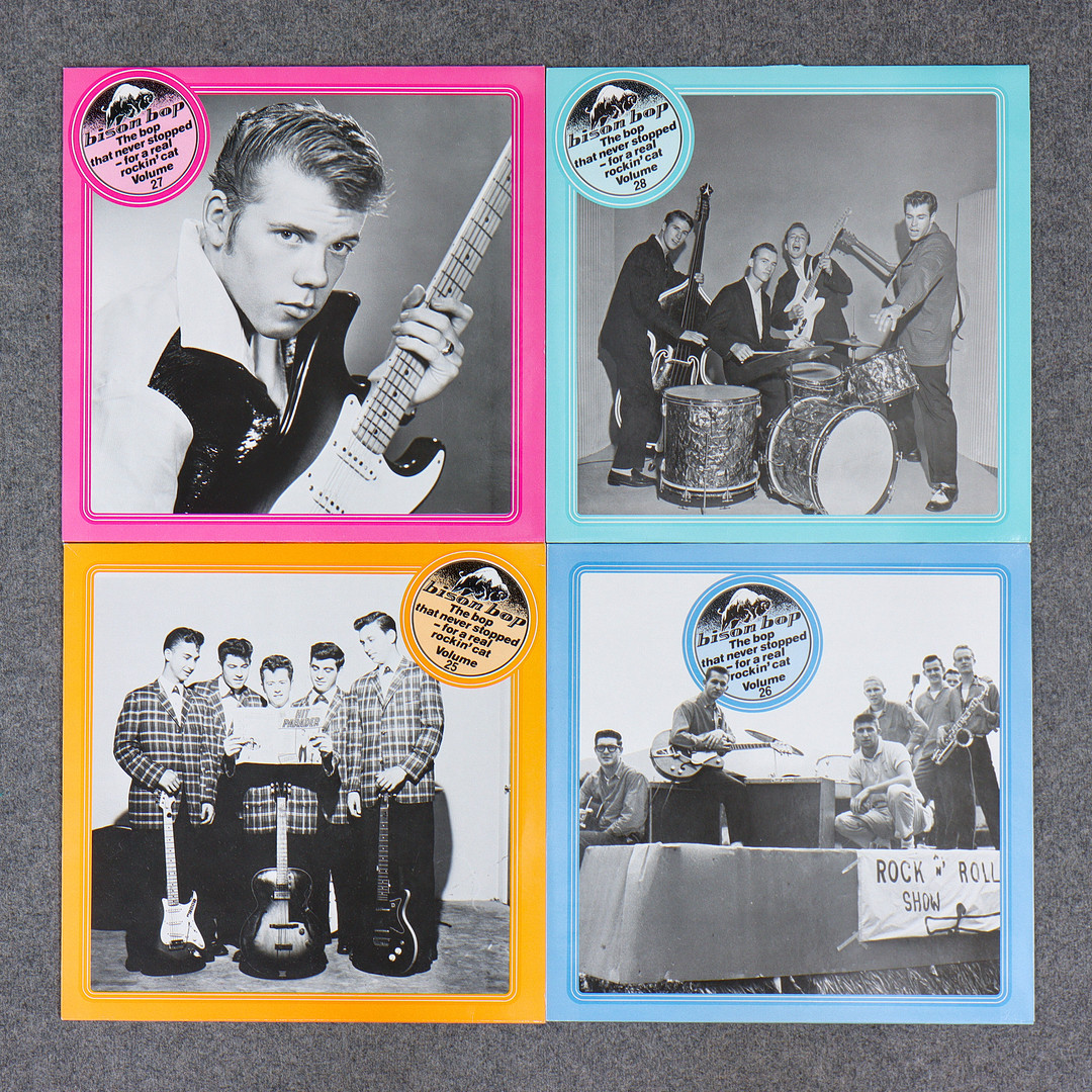 33 LP-SKIVOR, BISON BOP, VOLUME 0-32.