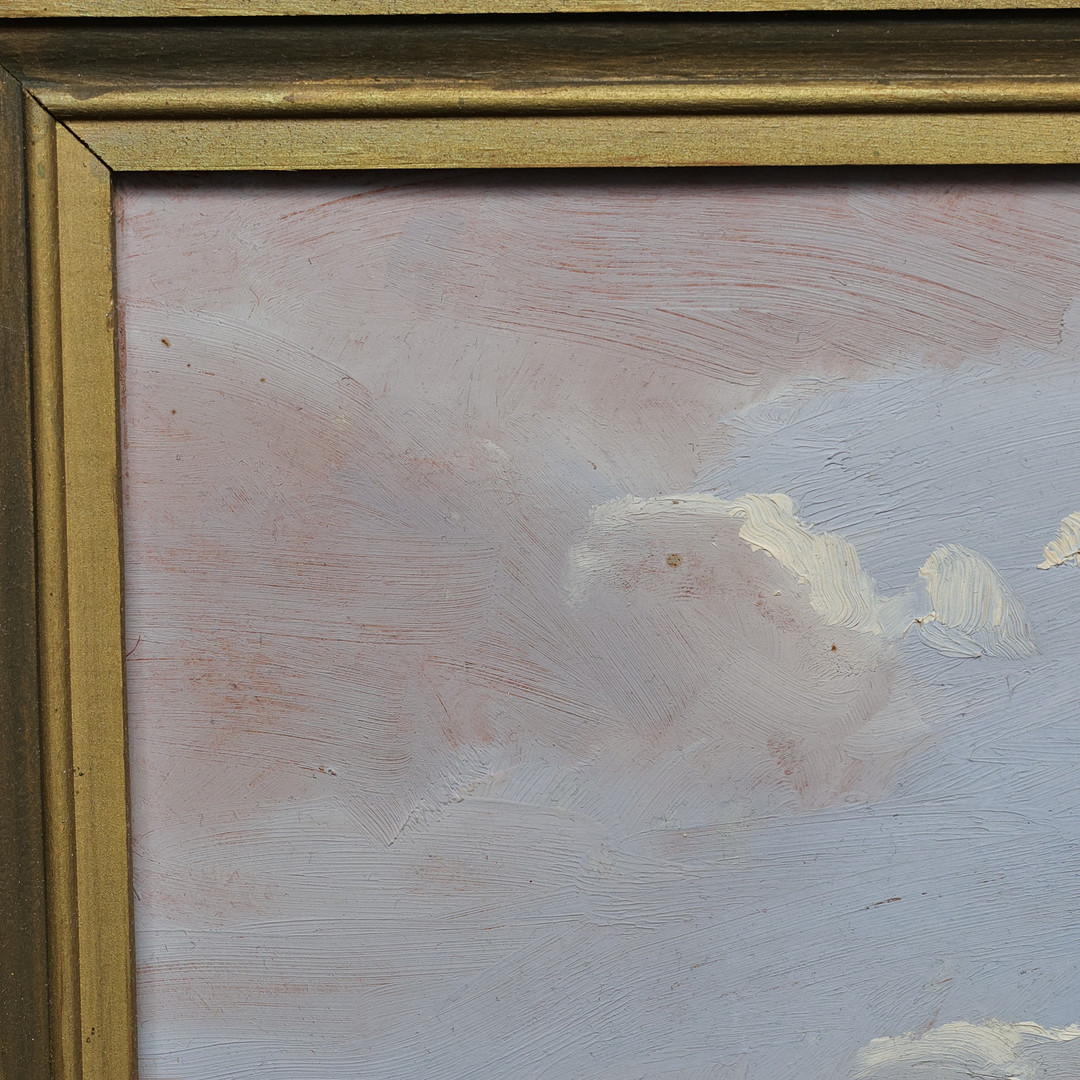 KARL ABEL ANDERSSON. (Säter 1893-1947 Stockholm), olja på pannå, signerad.