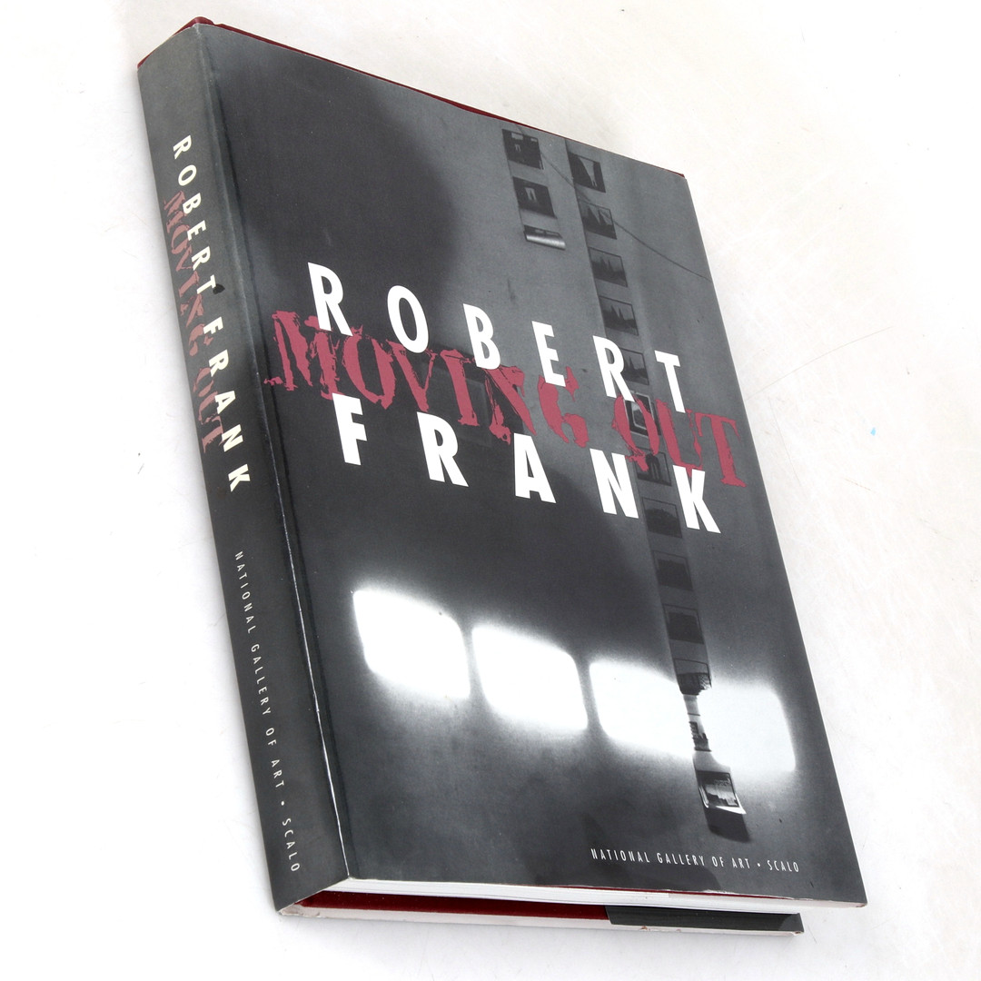 ROBERT FRANK. Fotobok, "Moving Out", hardcover. 1990-tal.
