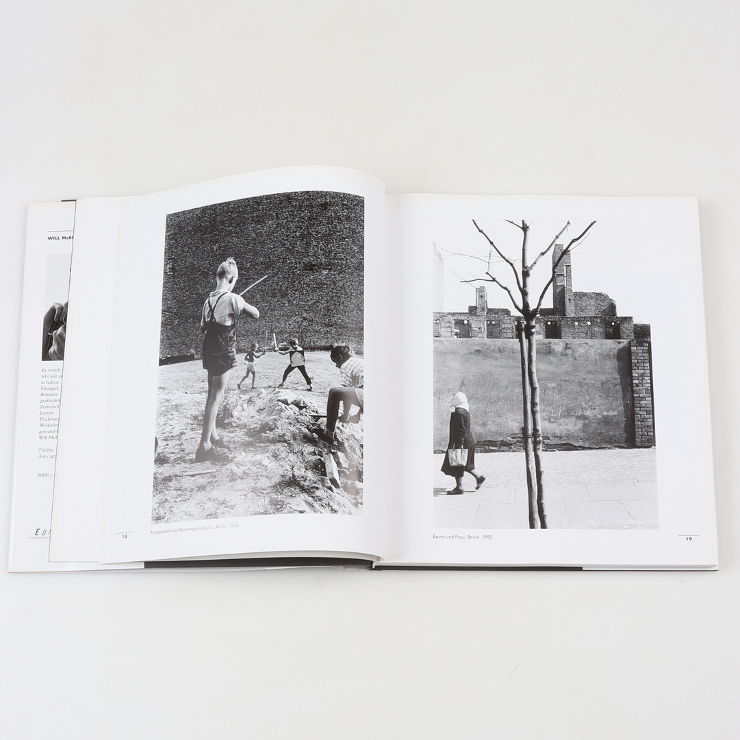 WILL MCBRIDE. Fotobok, "40 Jahre Fotografie". Tyskland. 1992.