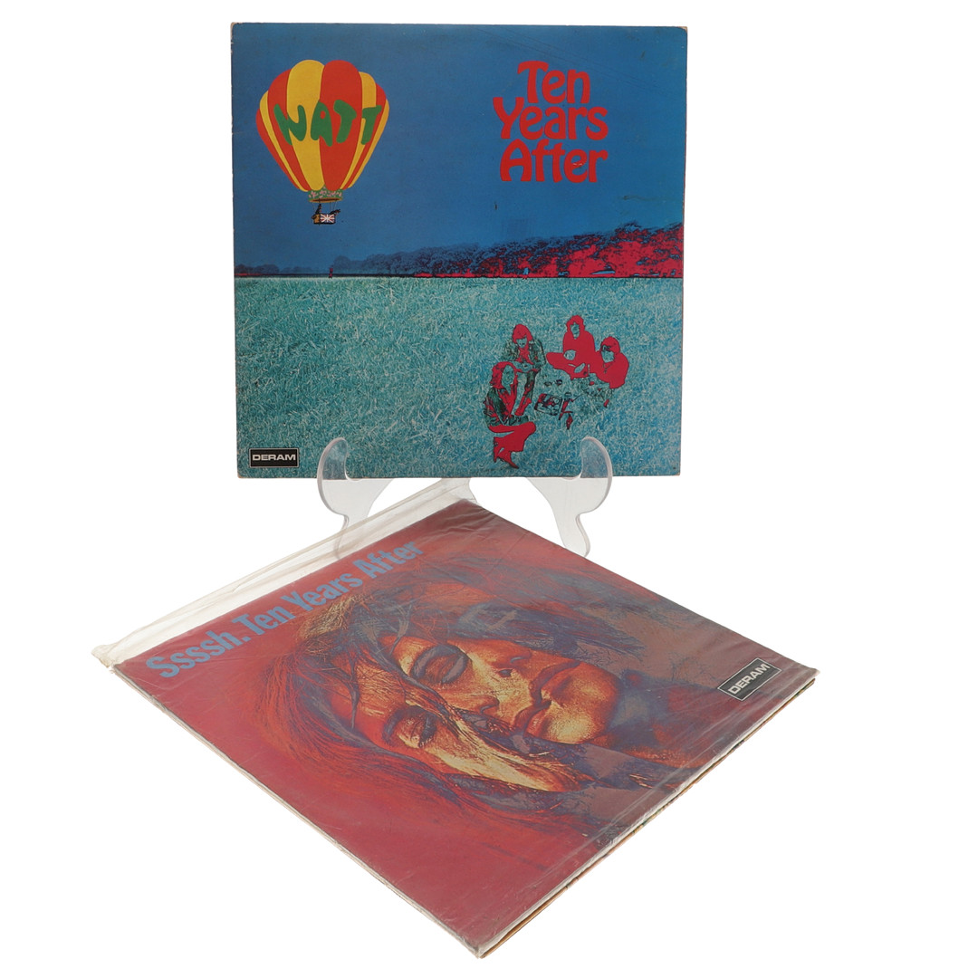 TEN YEARS AFTER LP COLLECTION INCLUDING UNDEAD, SSSSH. AND WATT – UK DERAM PRESSINGS WITH POSTER.