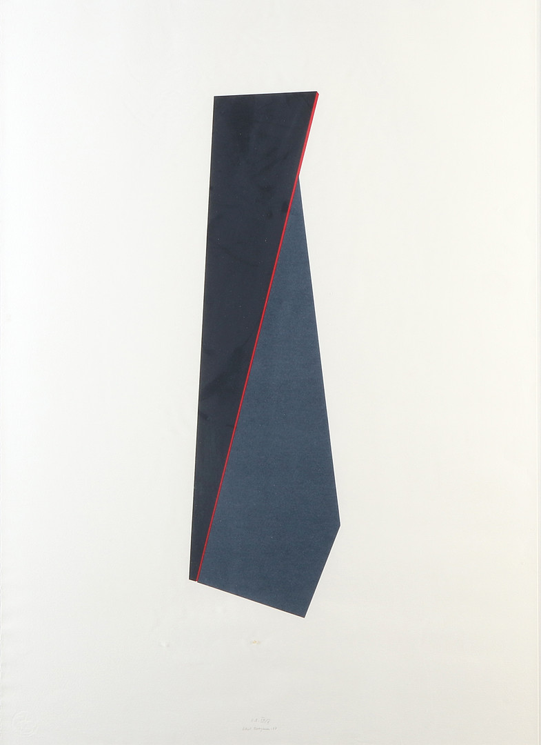 CARL MAGNUS. Serigrafi, EA IX/X. Komposition. Signerad.