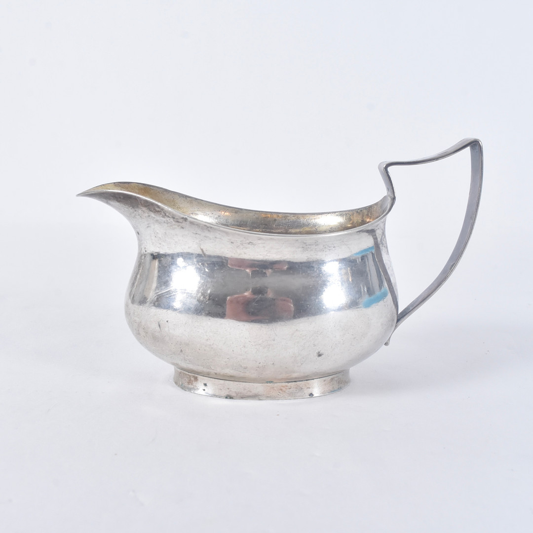 GRÄDDKANNA, silver, antagligen Tyskland eller Danmark empire.