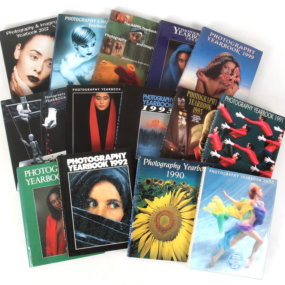 PHOTOGRAPHY YEARBOOK, 13 st. Fountain Press. 1990-2000-tal.