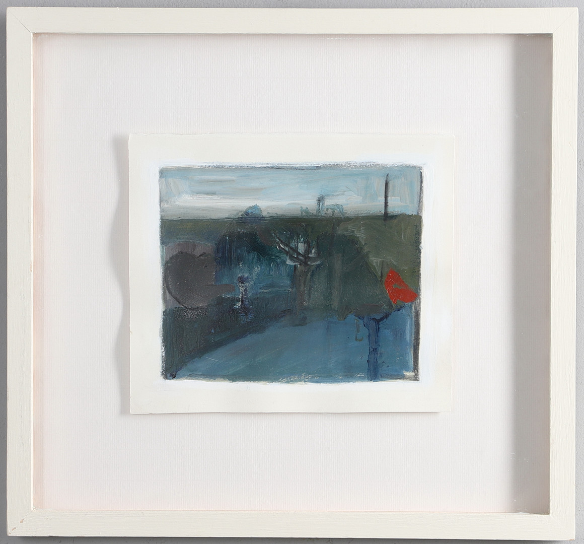 ALAN RALPH (1937-2009). SMALL LANDSCAPE PAINTING ST. IVES.