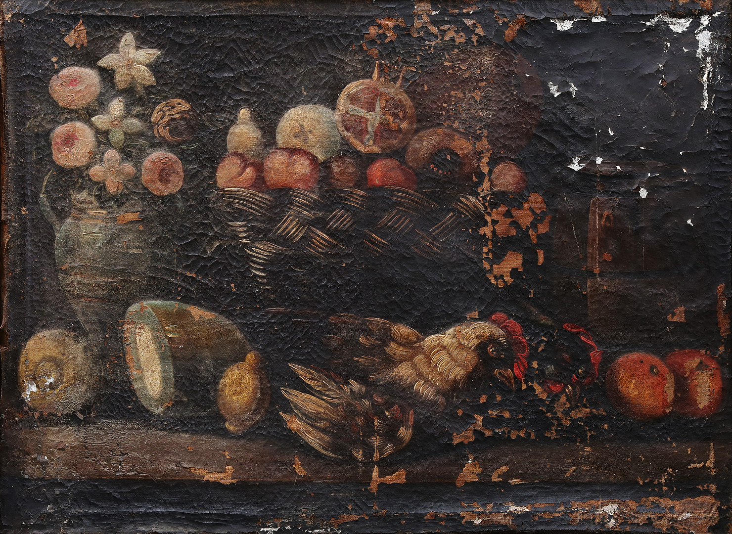 SPANISH SCHOOL, 18TH CENTURY. Still life.