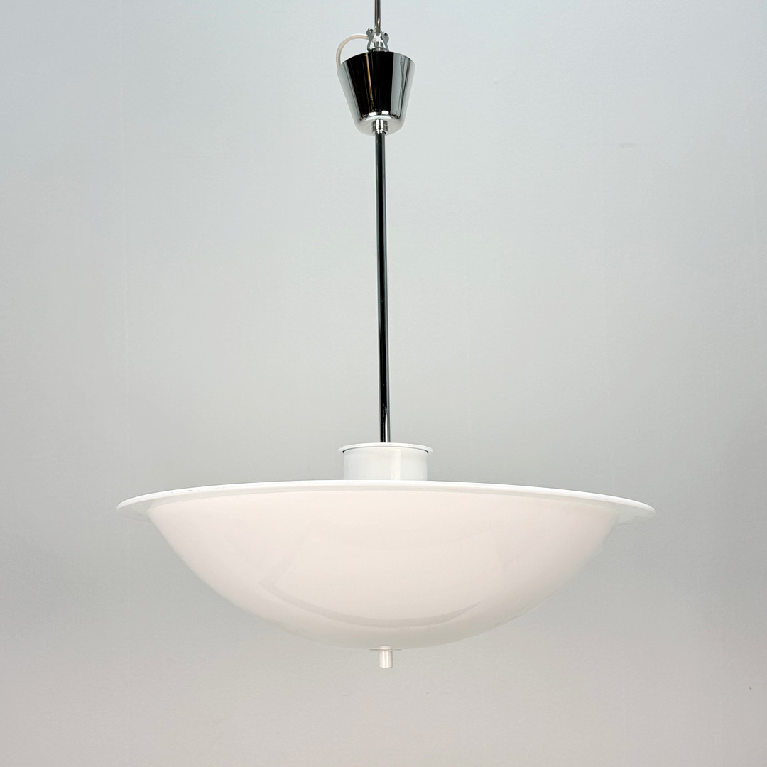 TAKLAMPA - Fagerhult "Örnsköldsvik" 1900-talets andra hälft, plastkupol.