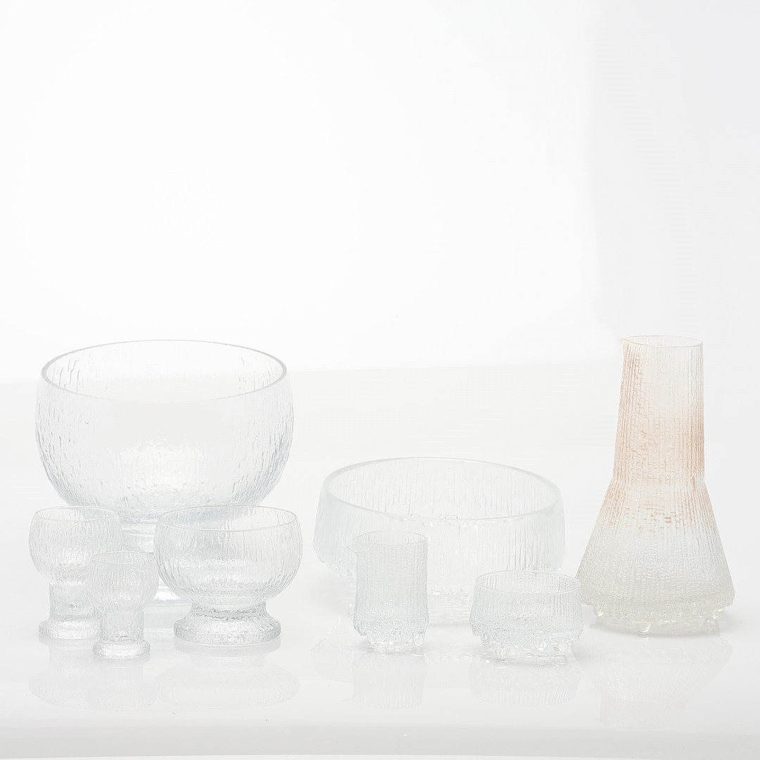 TIMO SARPANEVA. Glas, "Ultima thule" och "Kekkerit", Iittala.