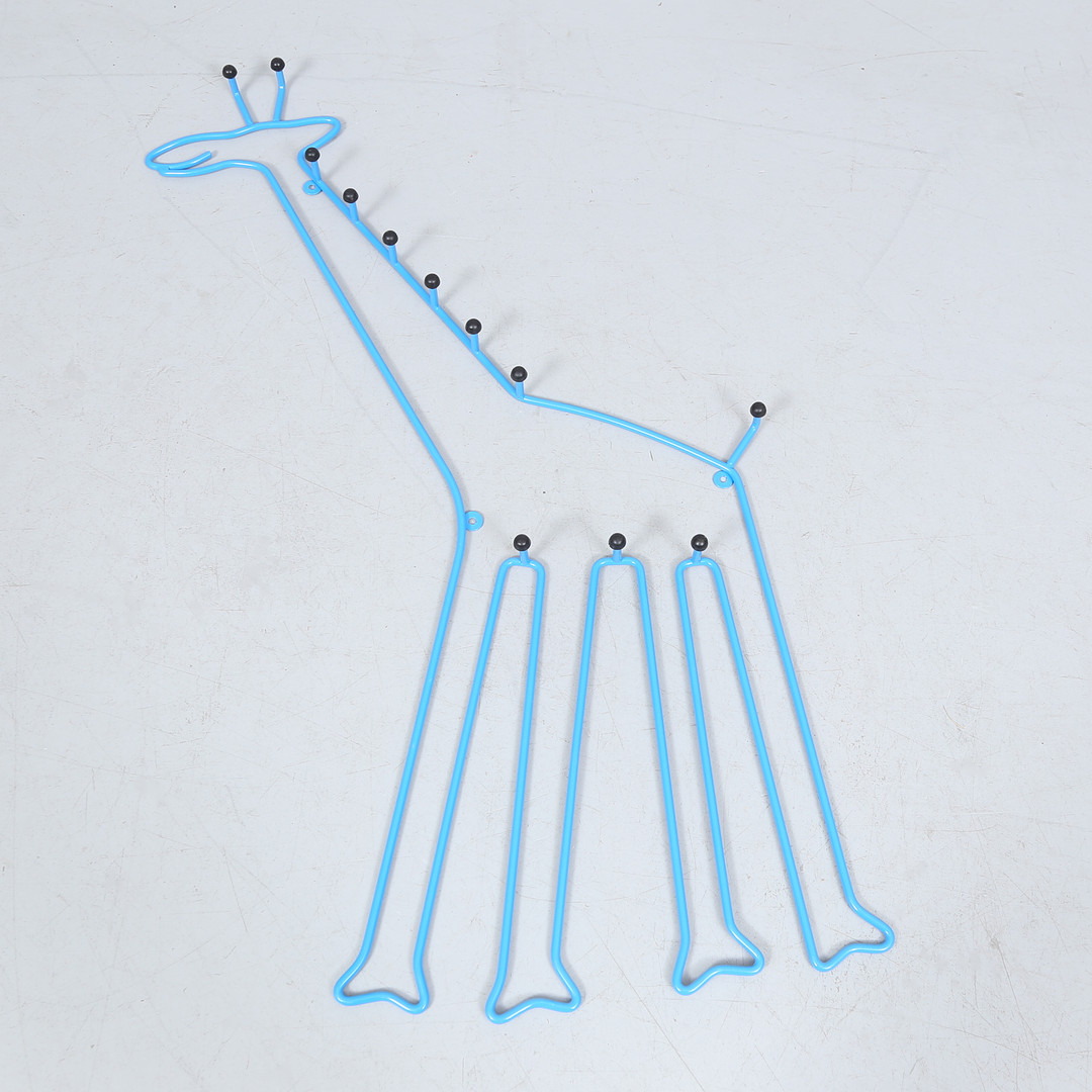 KLÄDHÄNGARE, i form av giraff, metall, Ikea.