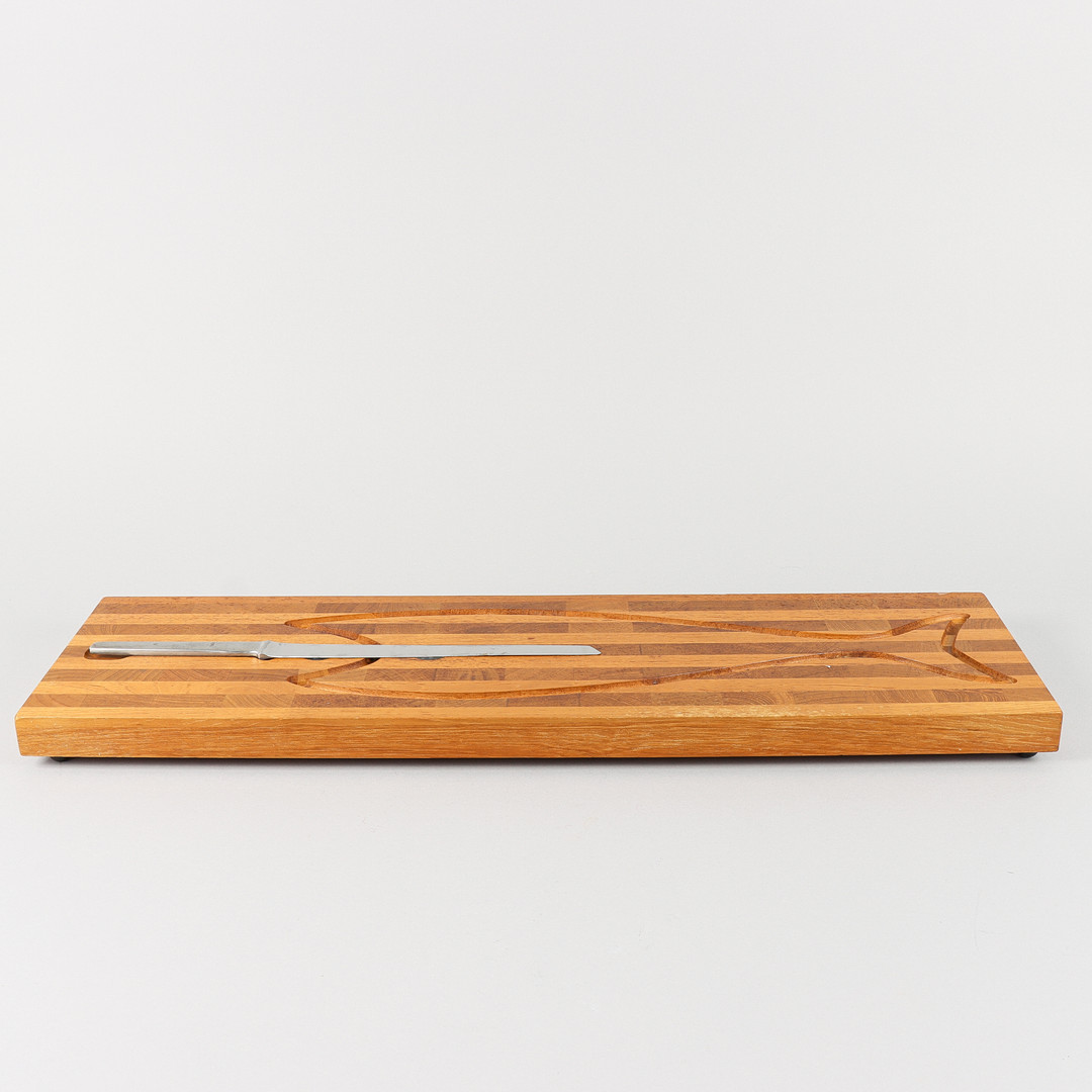 SERVERINGSBRÄDA teak, Digsmed, Danmark.