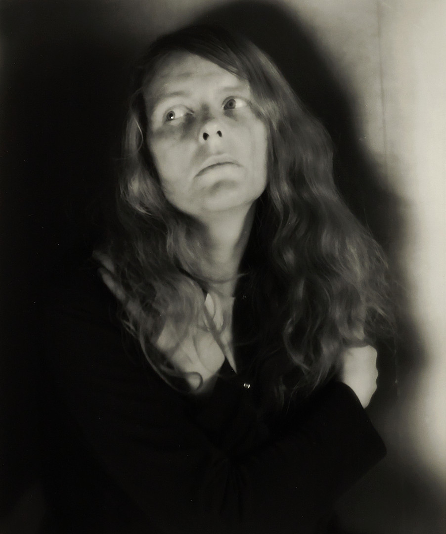 TOMAS SEGEBLADH (född 1952), "Kristina Lugn, Täby, 1985", signerad och numrerad 1/10 på bakstycke, med fotografens copyright stämpel, fine art print.