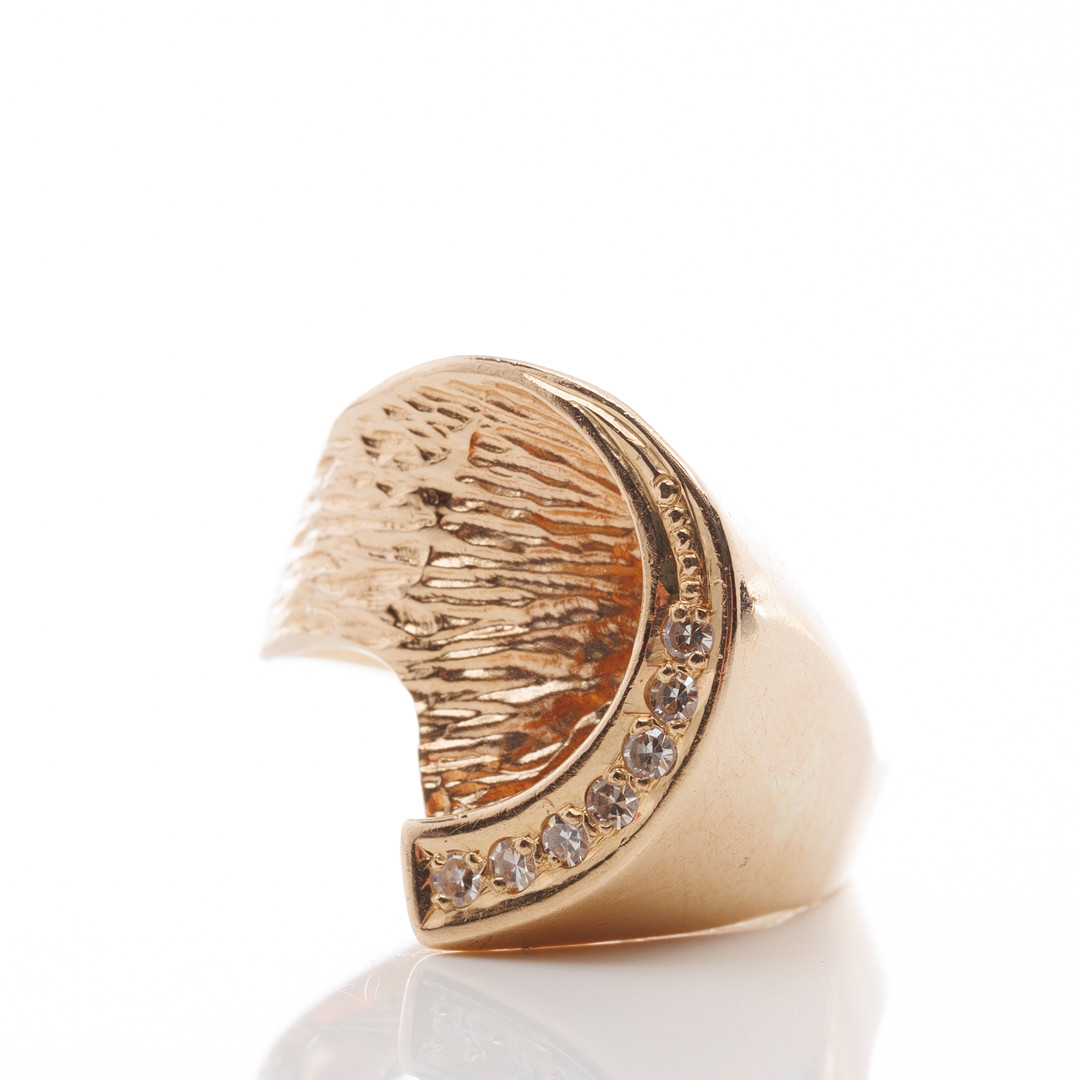 RING, 18K guld, Briljanter 0,11 ct, Alton.