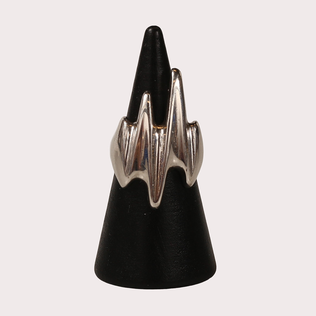 GEORG JENSEN. Ring, Sterlingsilver, design Henning Koppel, modell nr 125.