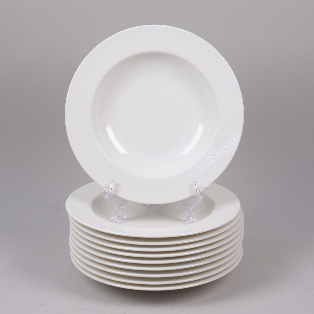 TALLRIKAR, djupa, Villeroy & Boch, porslin, 10 st.