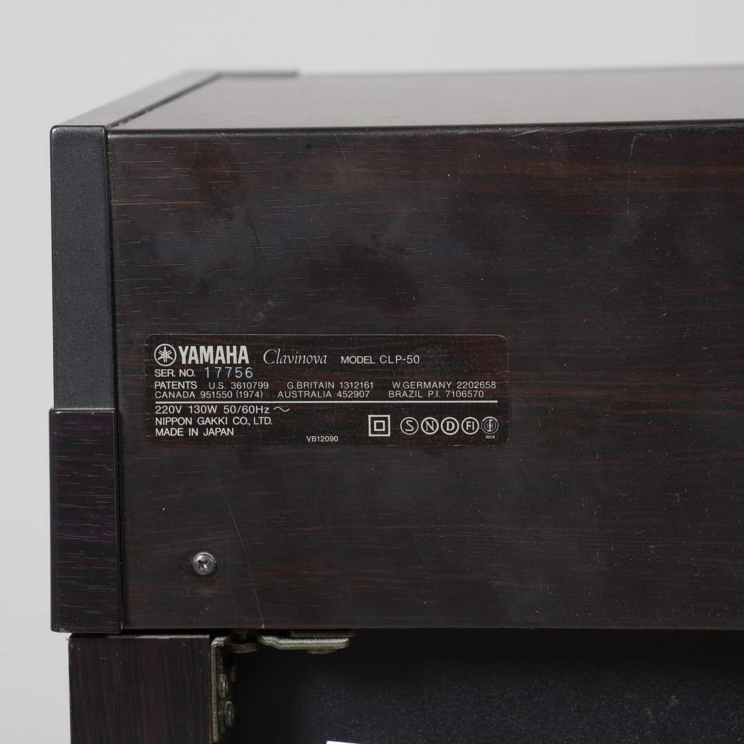 ELPIANO, "Clavinova CLP 50", Yamaha.