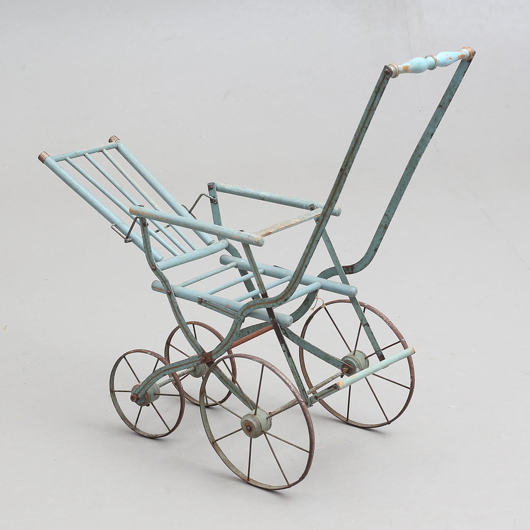 DOCKVAGN, metall/trä, 1900-talets första hälft.