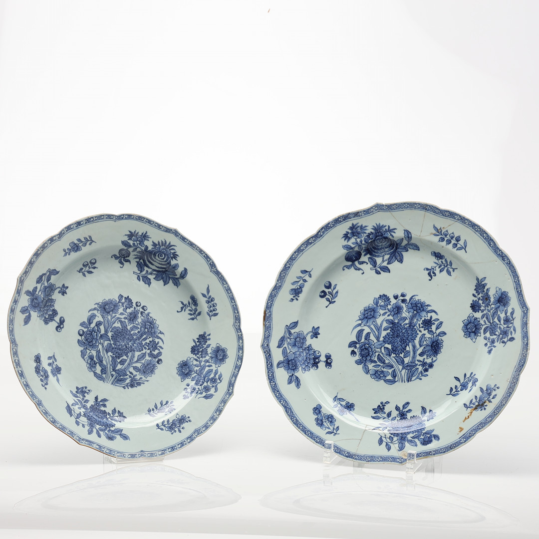 FAT, 2 st. Kina, Qianlong (1711-1799).