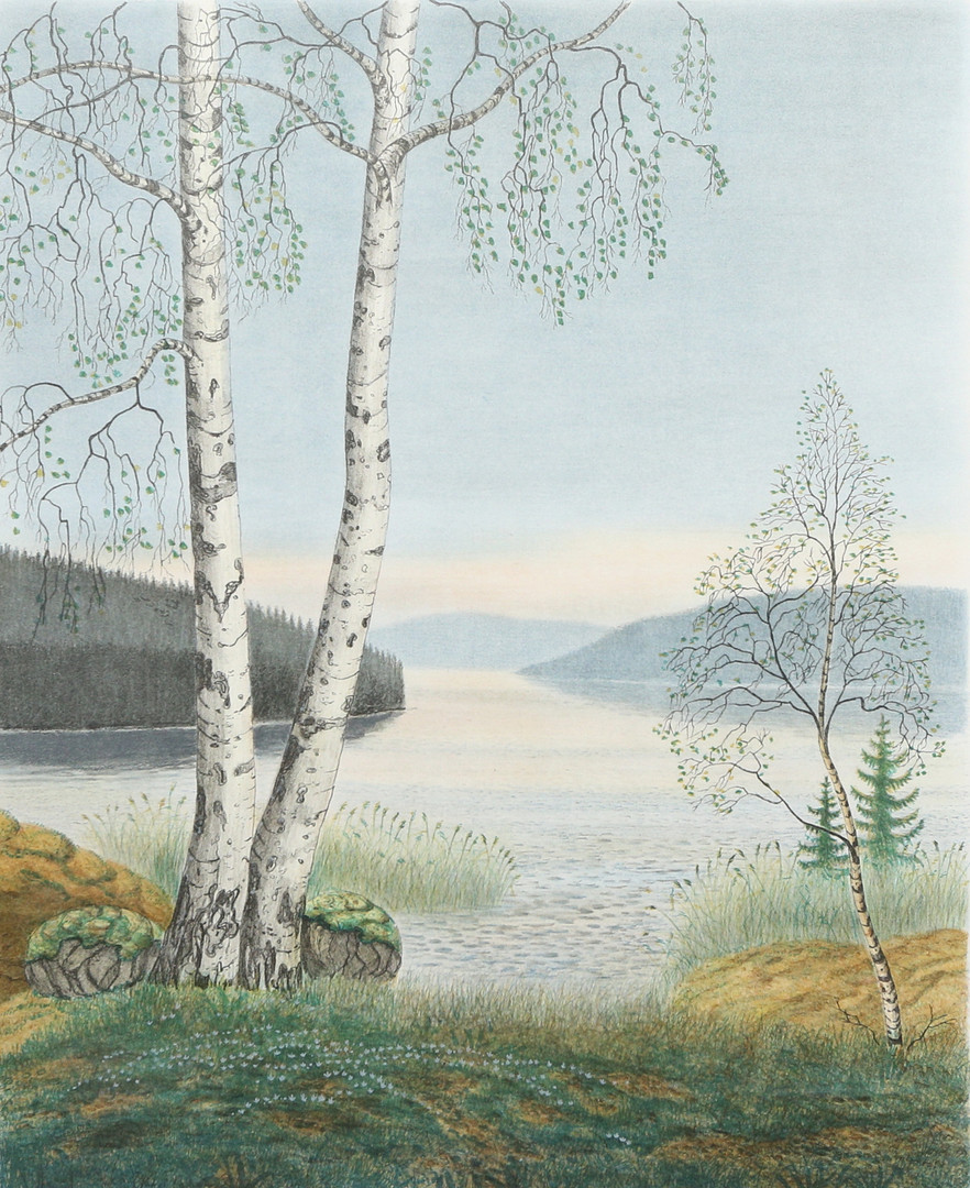 PER JULIUS. litografi, signerad och numrerad.